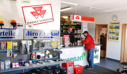 Werkstatteigener Shop